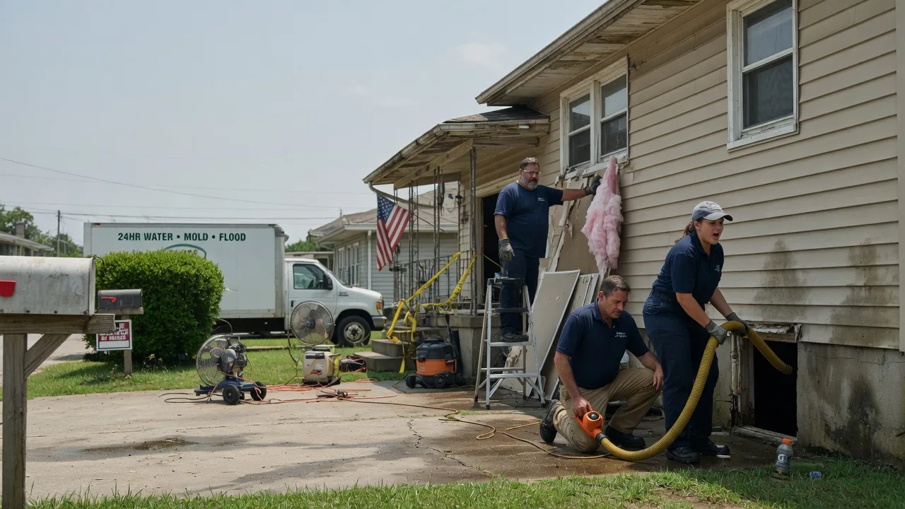 Water Damage Repair in Ransom Canyon, TX near me